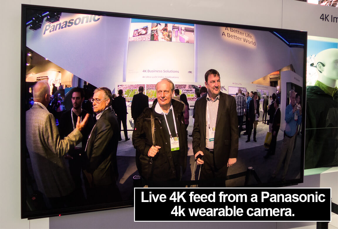 4K wearable camera