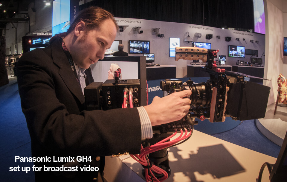 Lumix GH4 at NAB