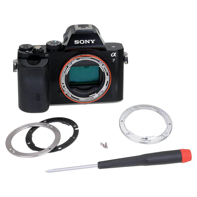 Sony Shooters: How to Replace the Plastic Lens Mount
