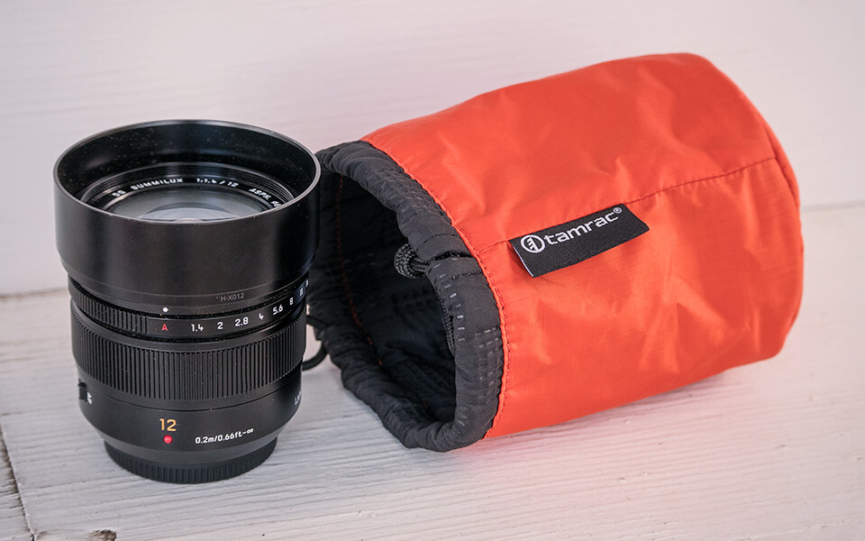 Tamrac orange lens